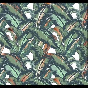 NWT banana leaf wallpaper